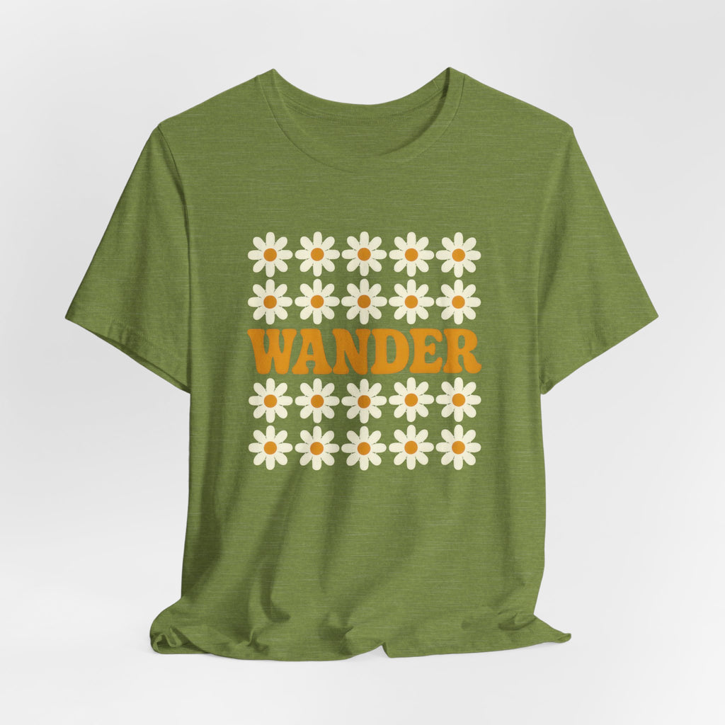 Wander Through the Daisies Short Sleeve T-Shirt