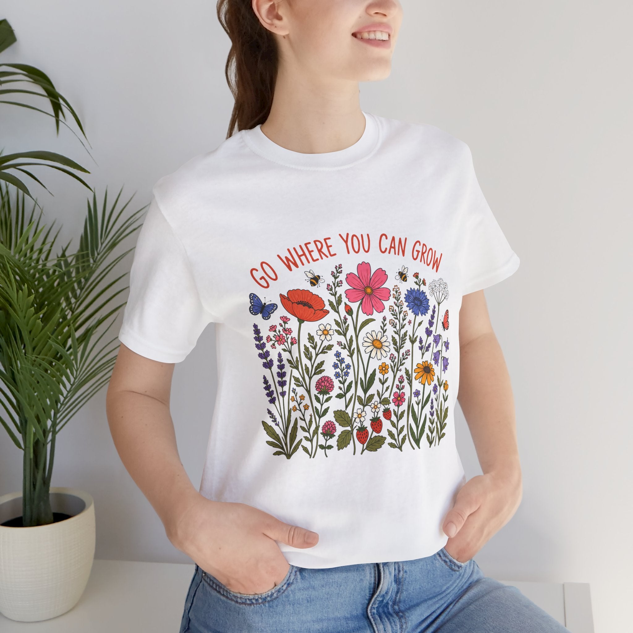 Go Where You Can Grow T-Shirt