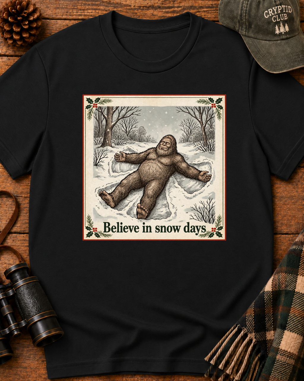 Bigfoot's Winter T-Shirt