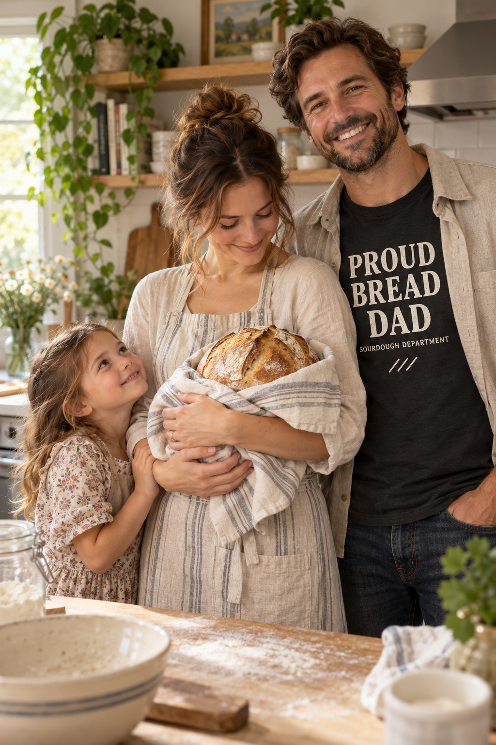 Bread Baby Dad T-Shirt