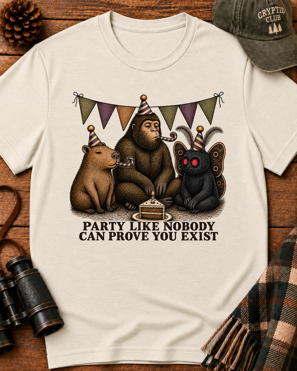 Cryptid Cake Time T-Shirt