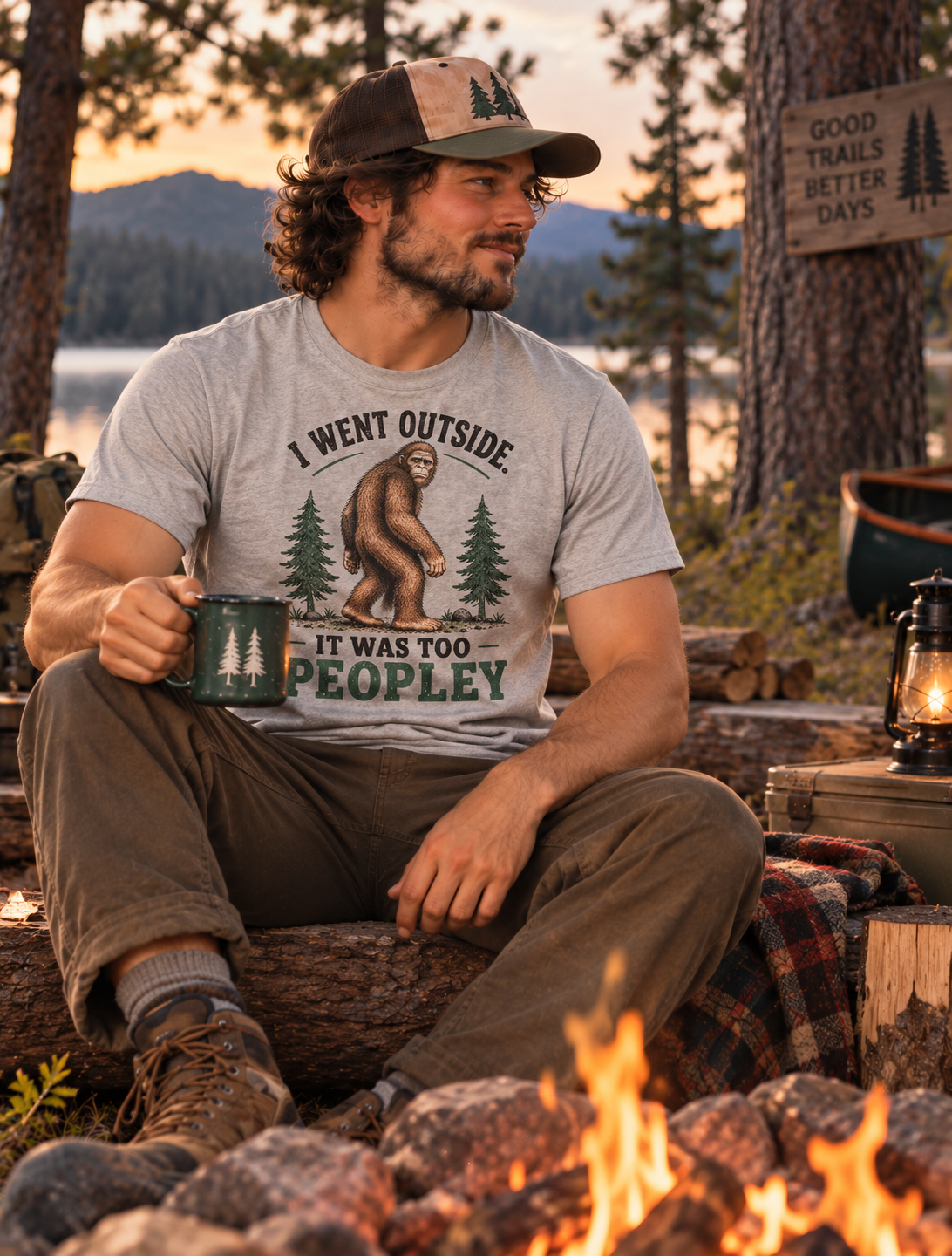 Bigfoot Goes Out T-Shirt