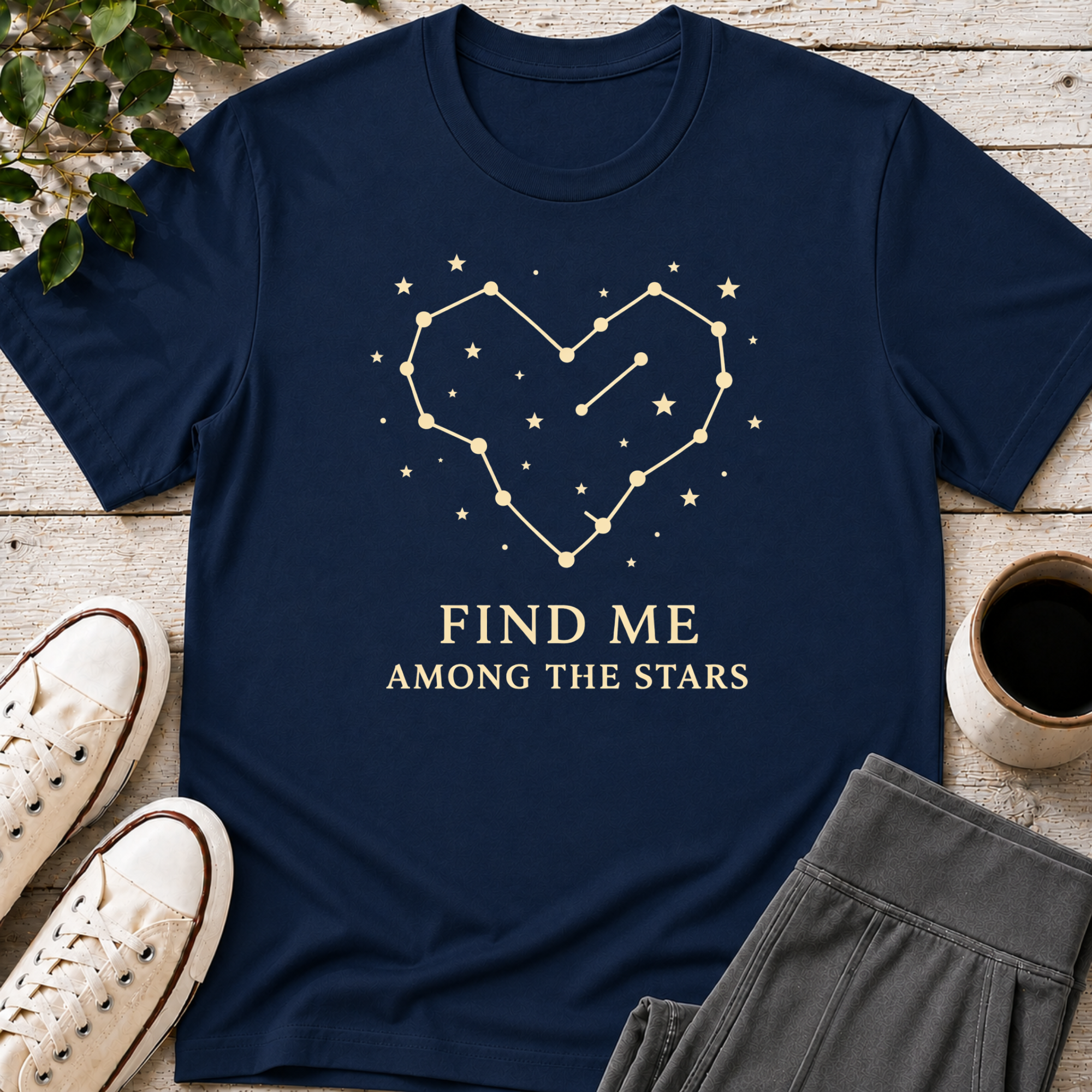 Find Me Among the Stars Short Sleeve Tee