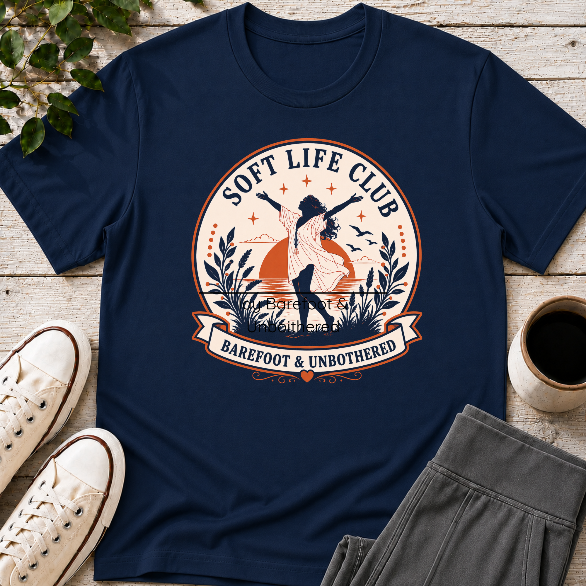 Barefoot & Unbothered T-Shirt