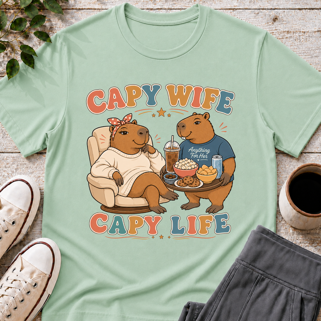 Capy Wife Capy Life T-Shirt