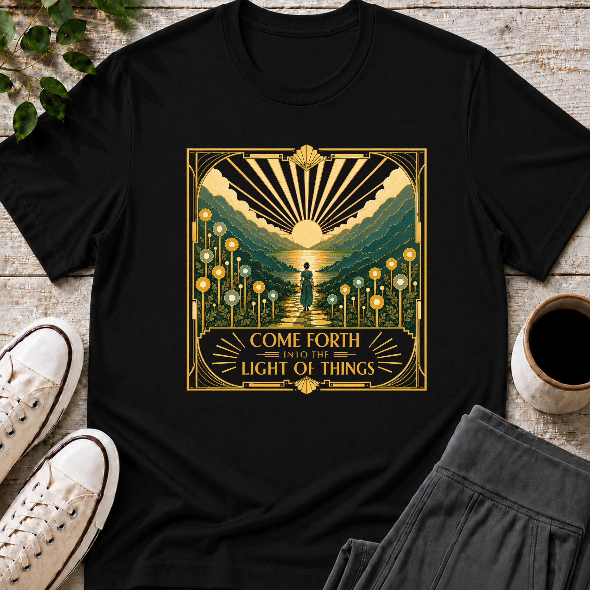Come Forth Art Deco T-Shirt