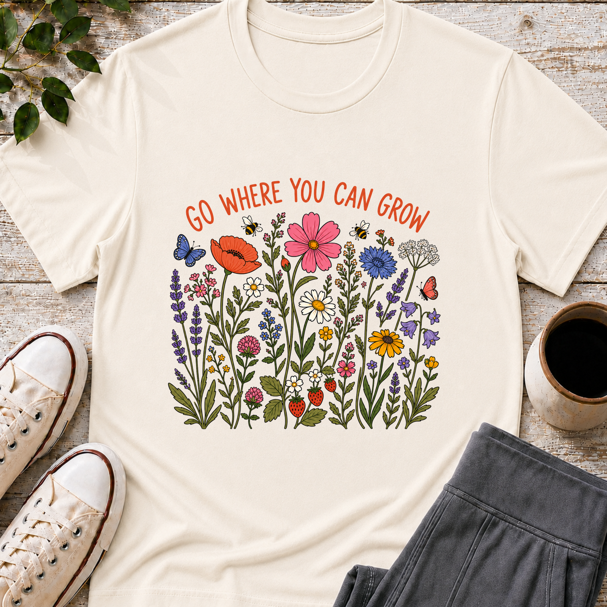 Go Where You Can Grow T-Shirt