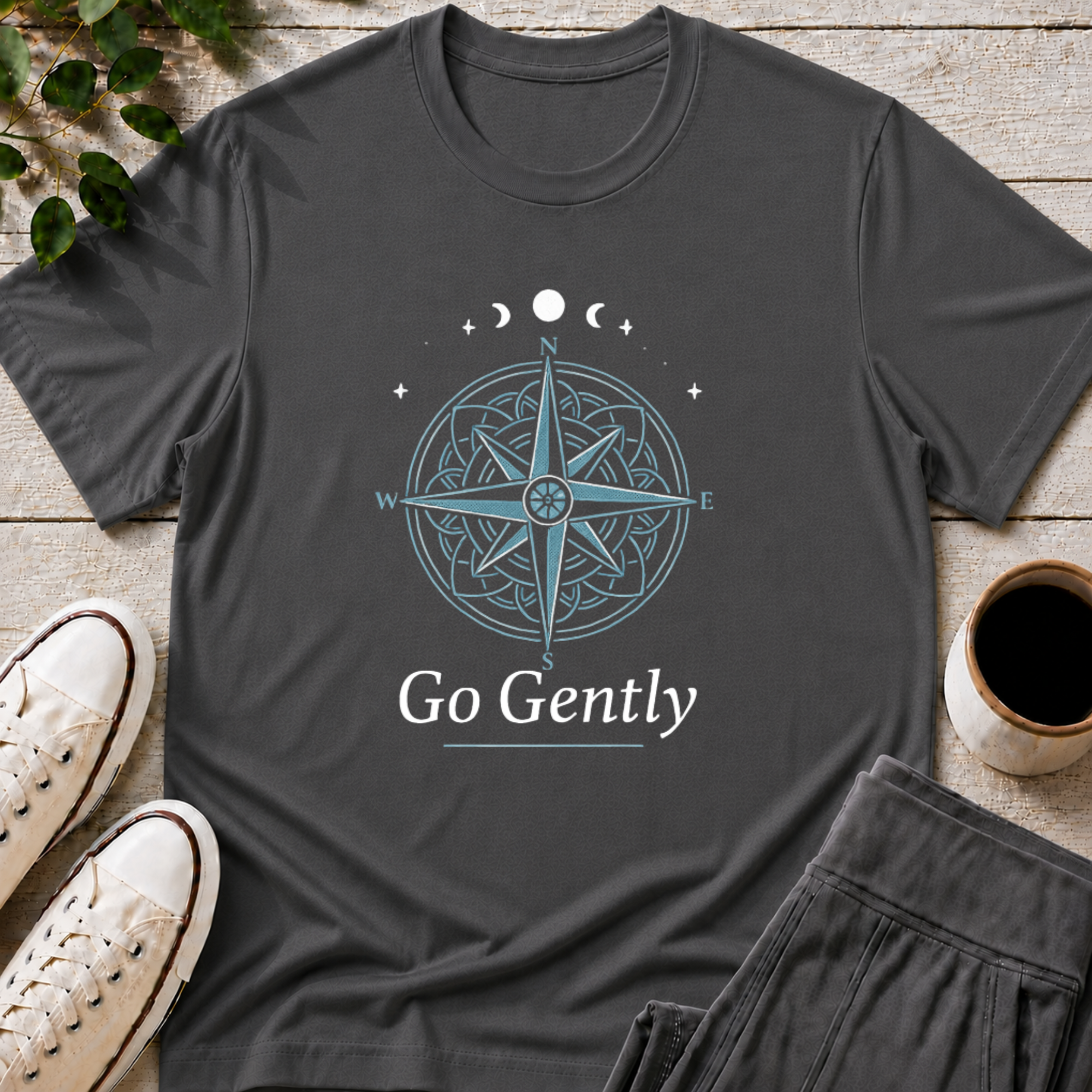 Go Gently Mandala T-Shirt
