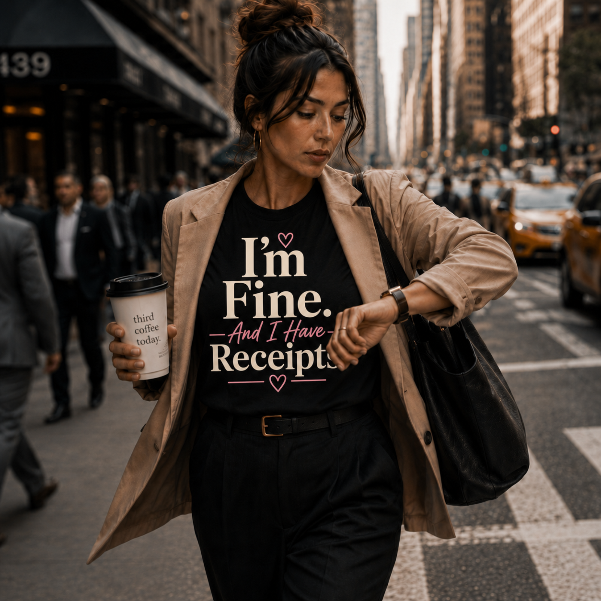 I'm Fine with Receipts T-Shirt