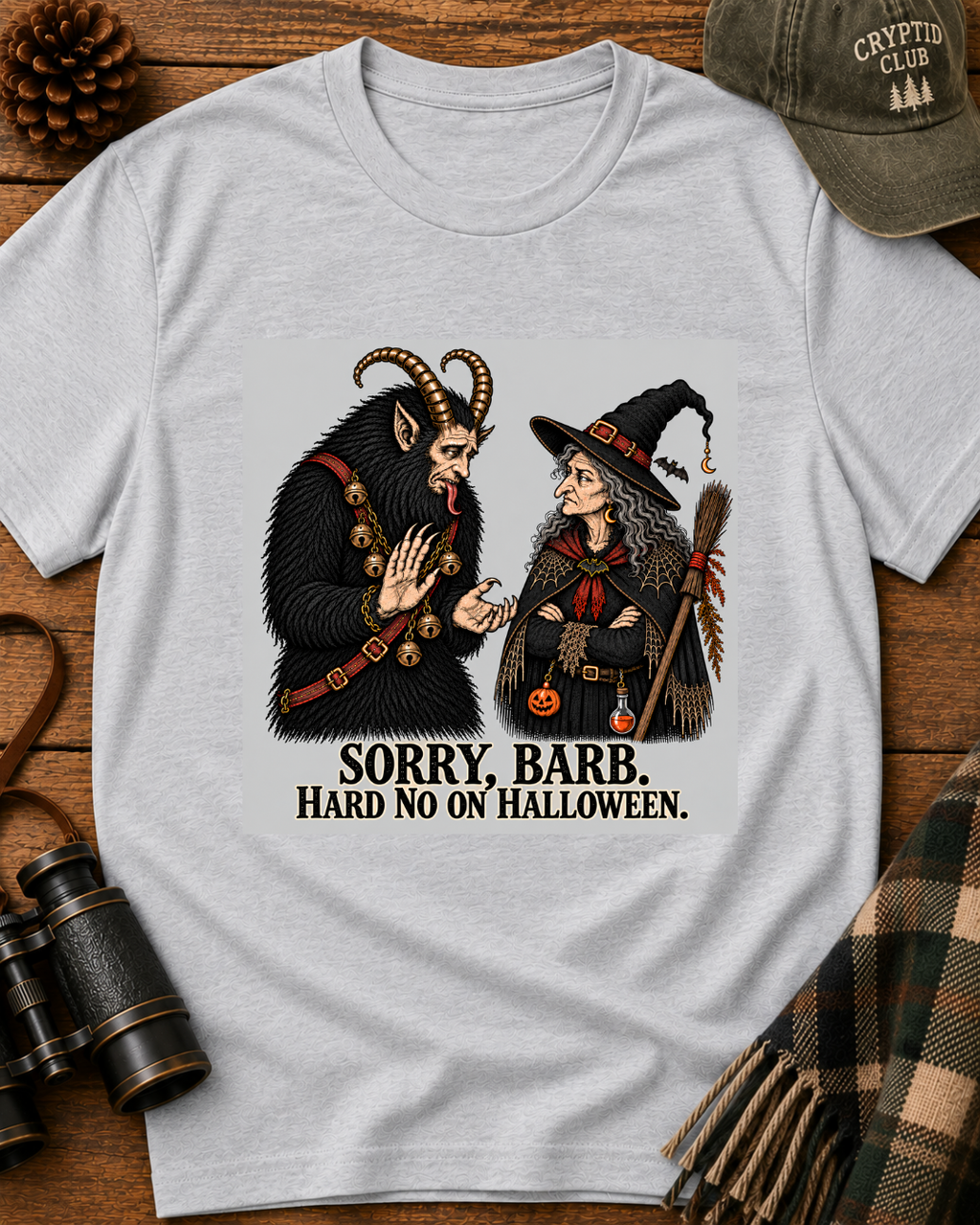 Krampus Quits Halloween T-Shirt