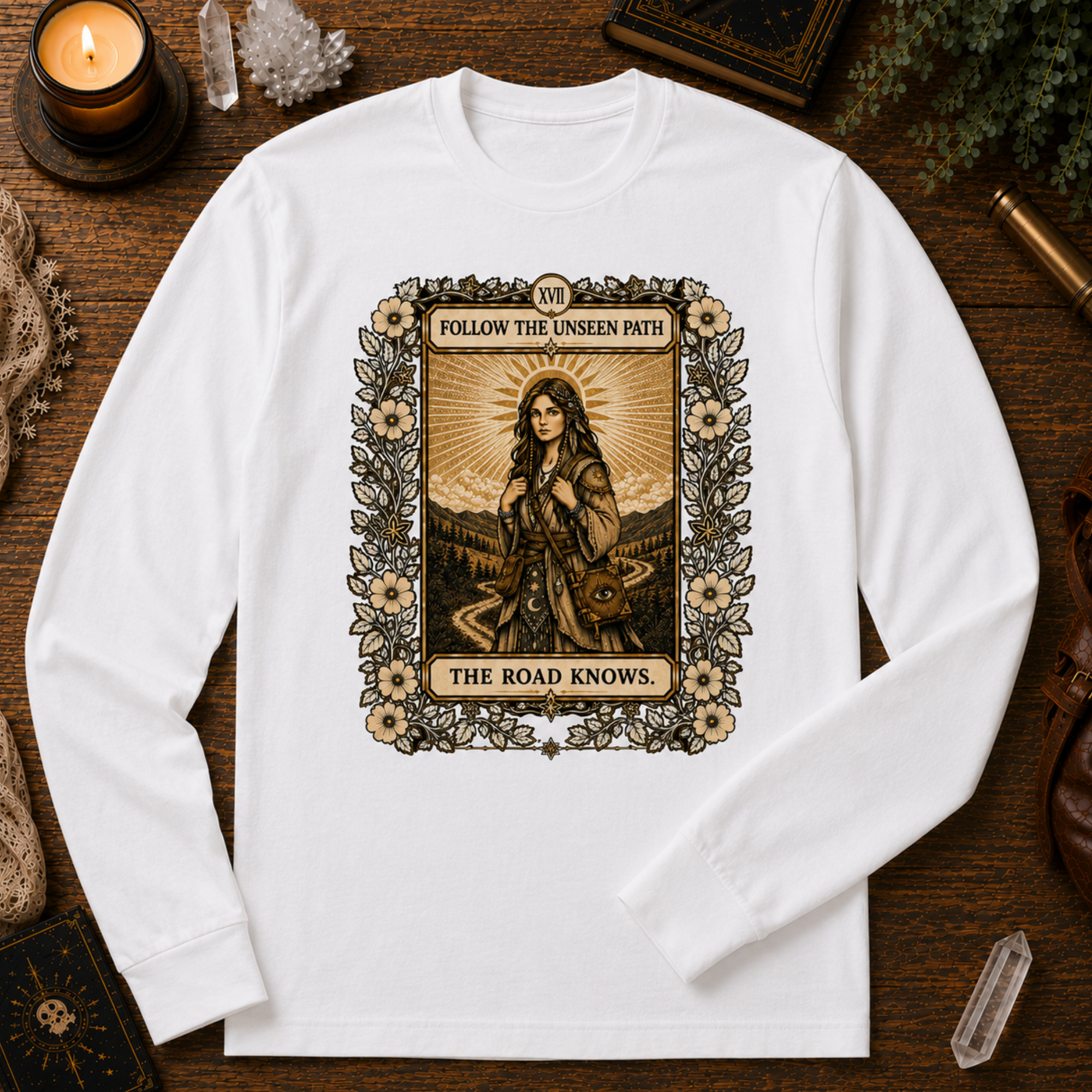 The Road Knows Long Sleeve T-Shirt