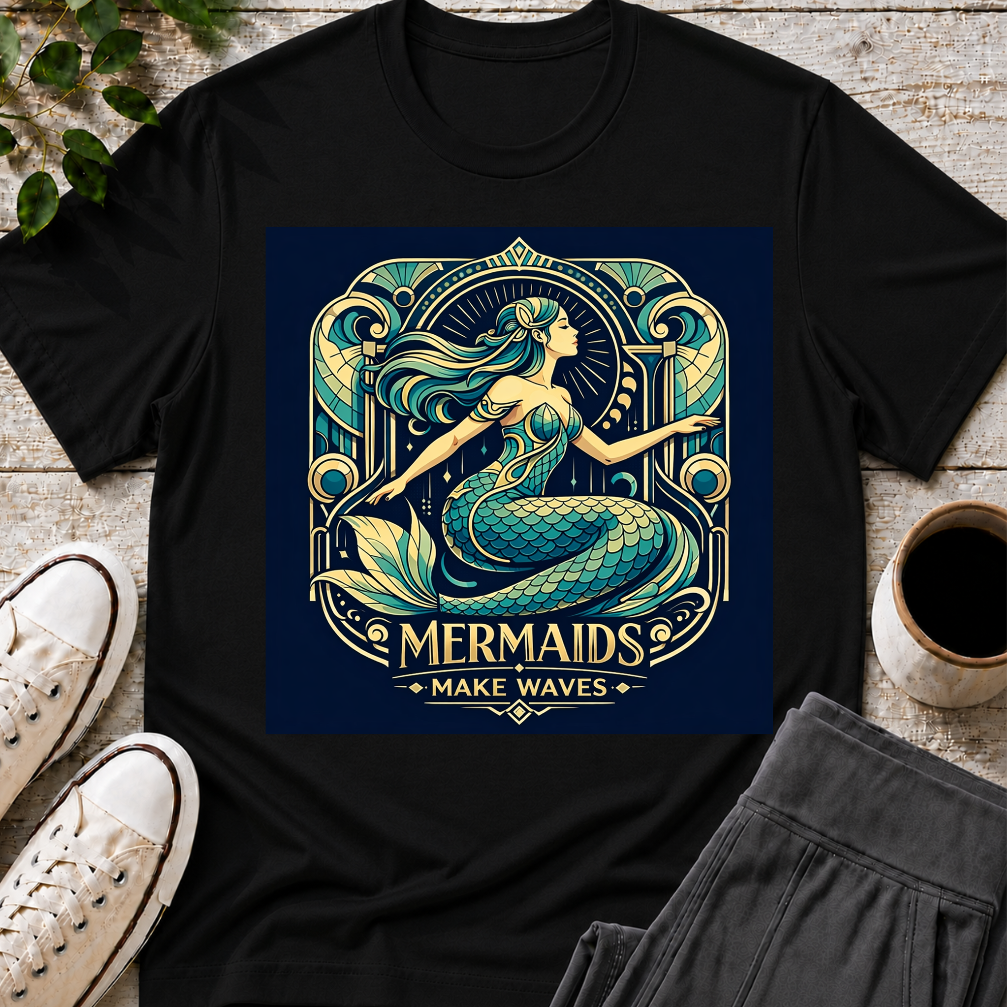 Mermaids Make Waves T-Shirt