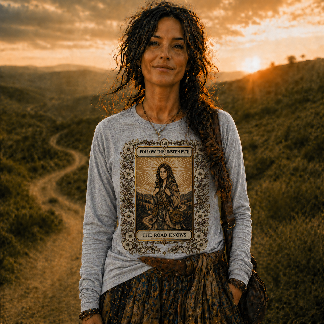 The Road Knows Long Sleeve T-Shirt