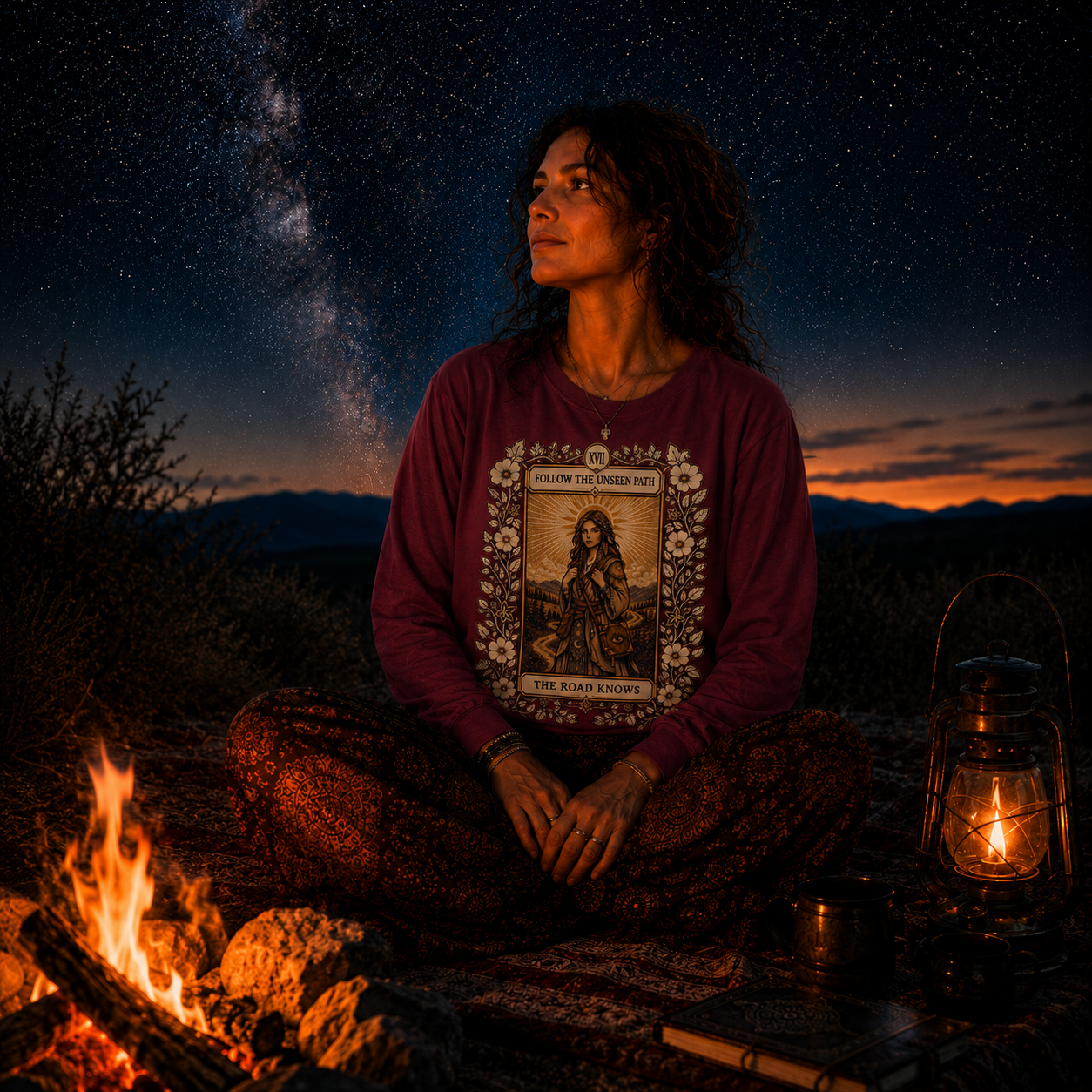 The Road Knows Long Sleeve T-Shirt