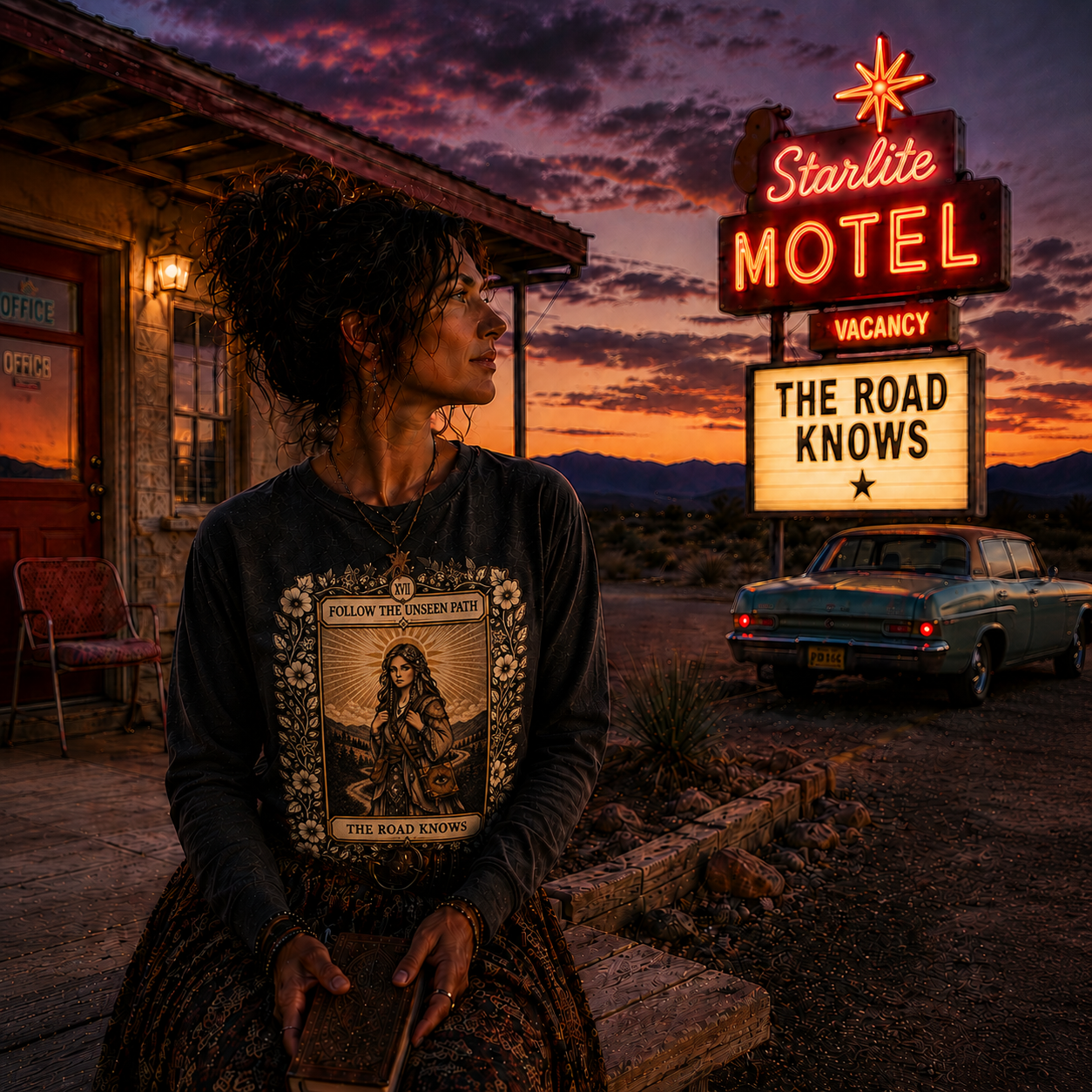 The Road Knows Long Sleeve T-Shirt