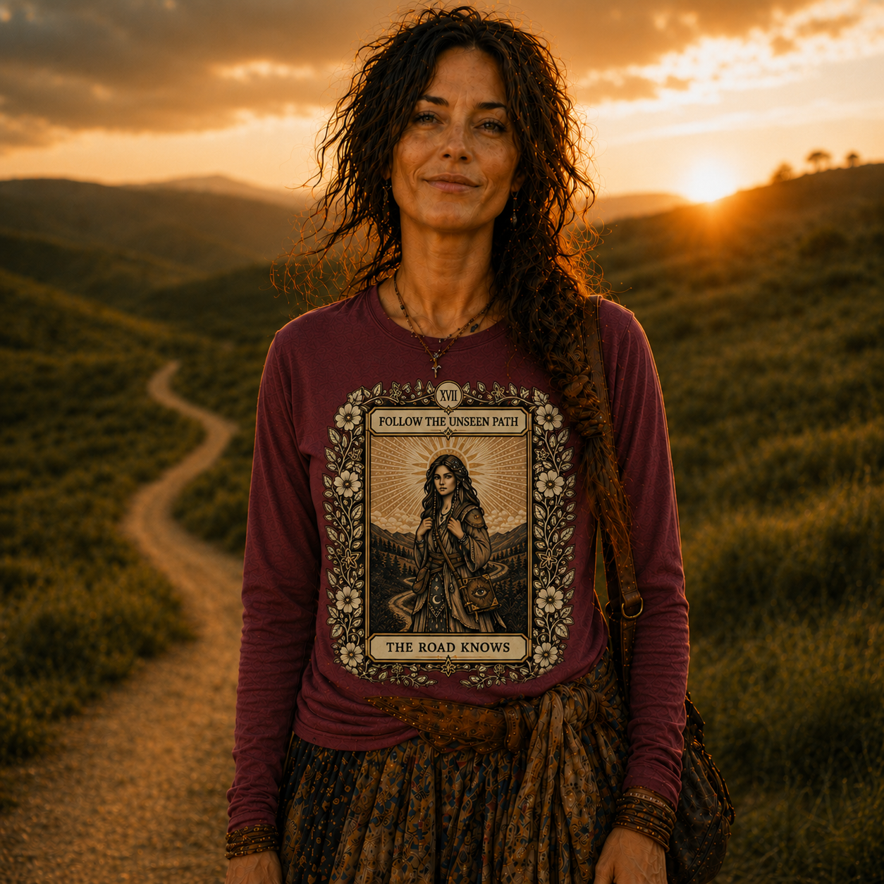 The Road Knows Long Sleeve T-Shirt