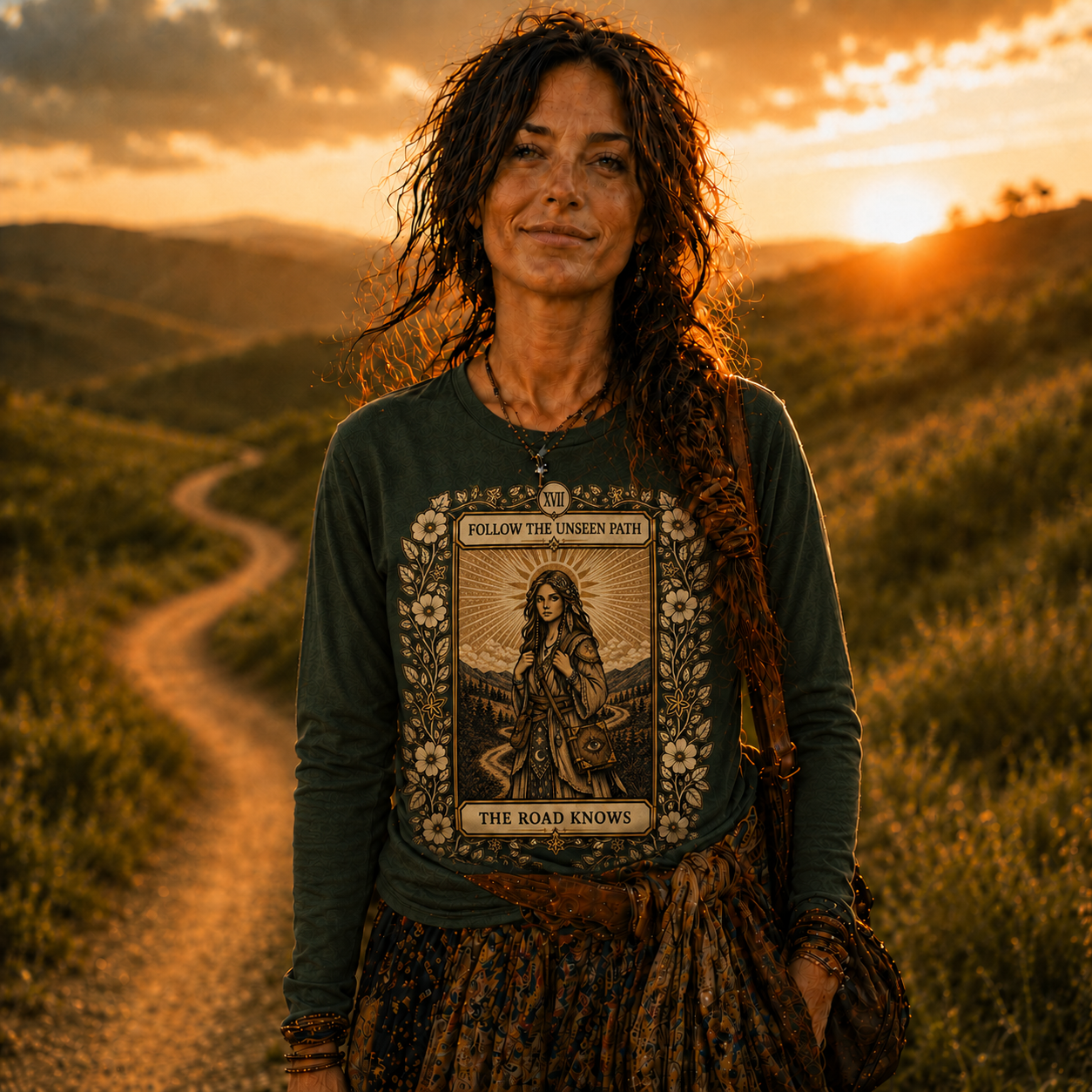 The Road Knows Long Sleeve T-Shirt