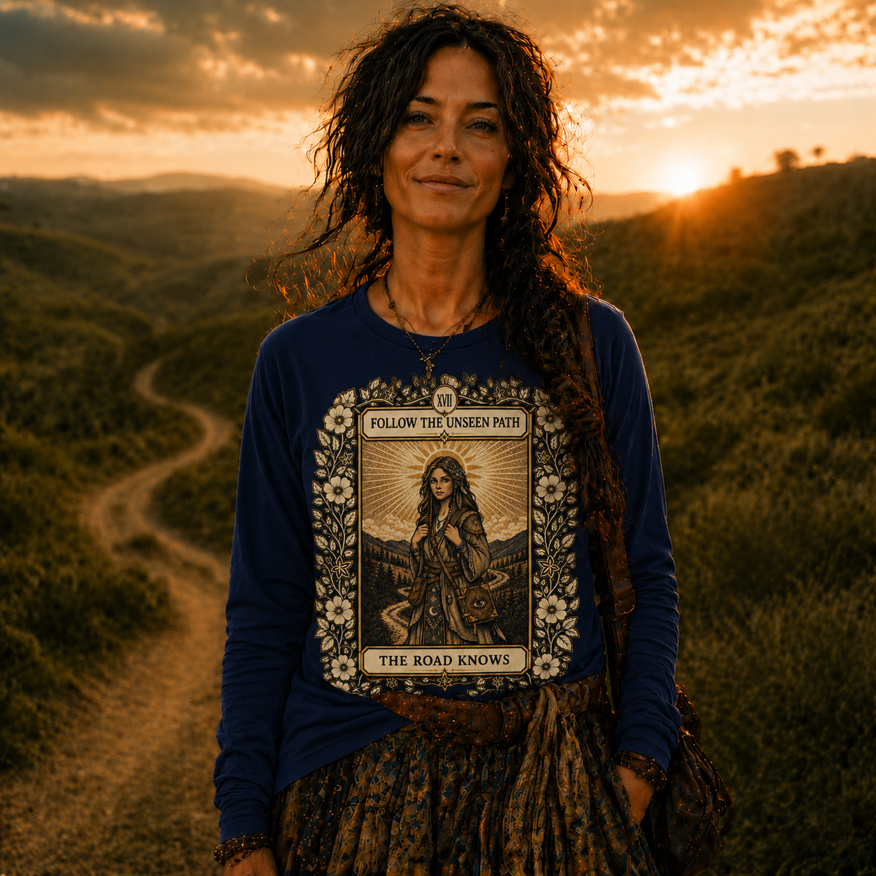 The Road Knows Long Sleeve T-Shirt