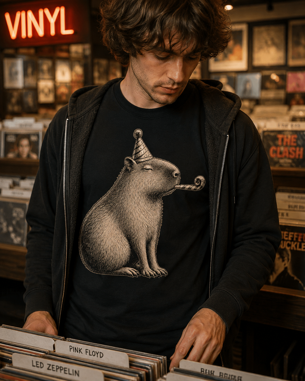 Party On, Capybara T-Shirt