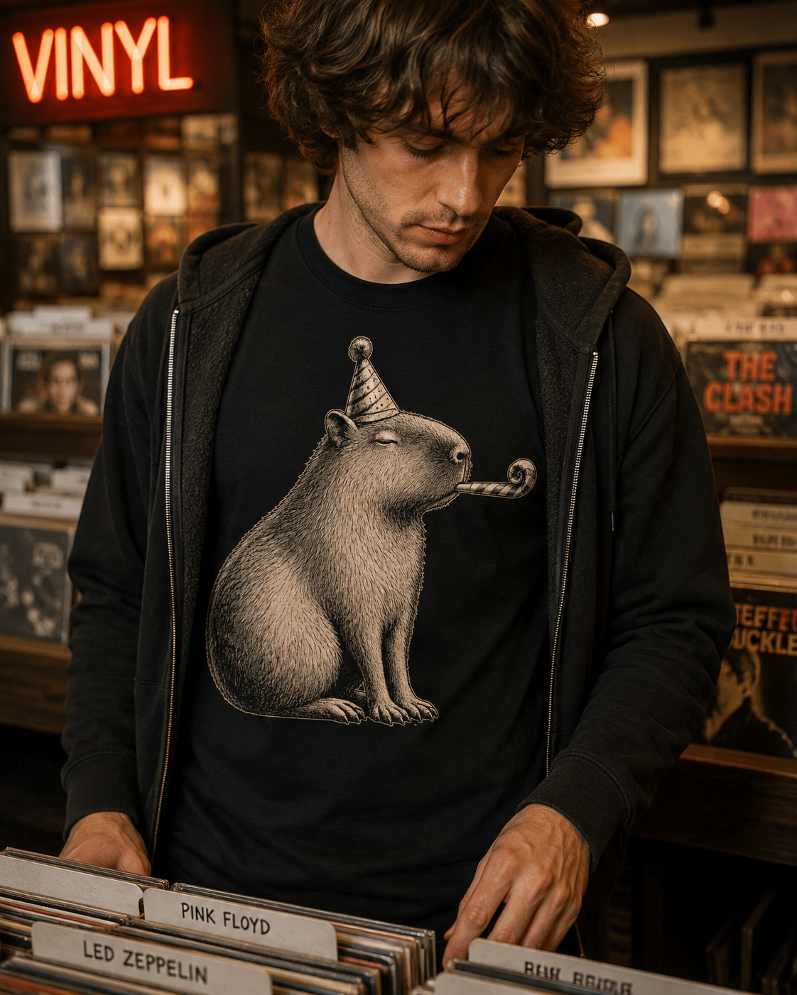 Party On, Capybara T-Shirt