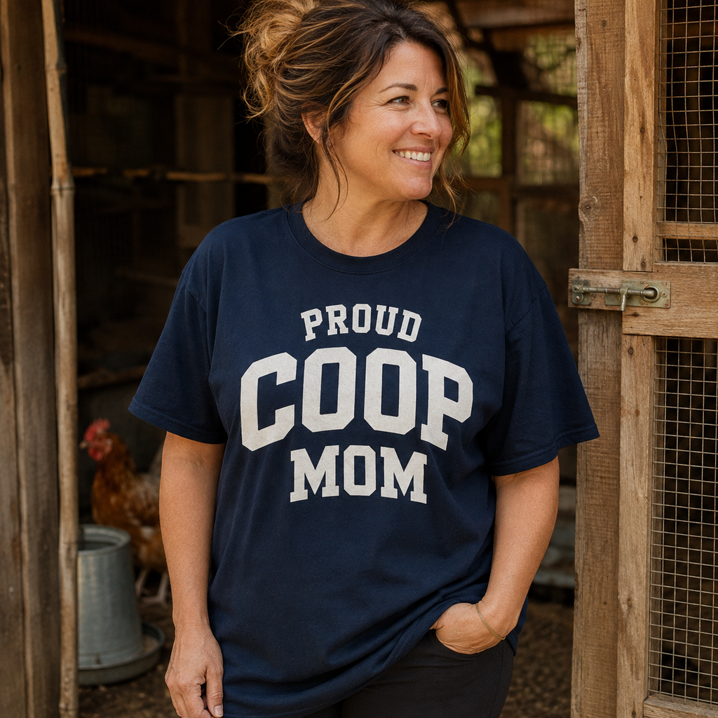 Proud Coop Mom