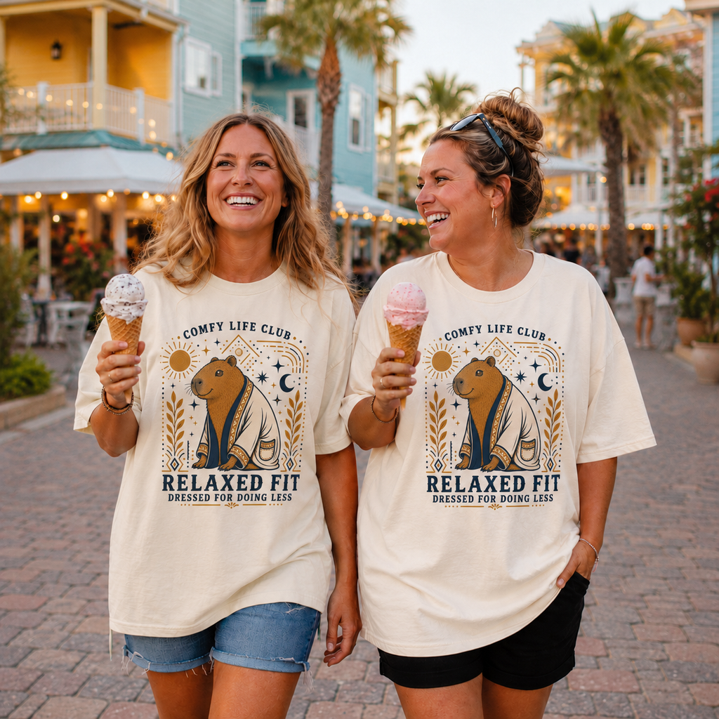 Relaxed Fit Capybara T-Shirt