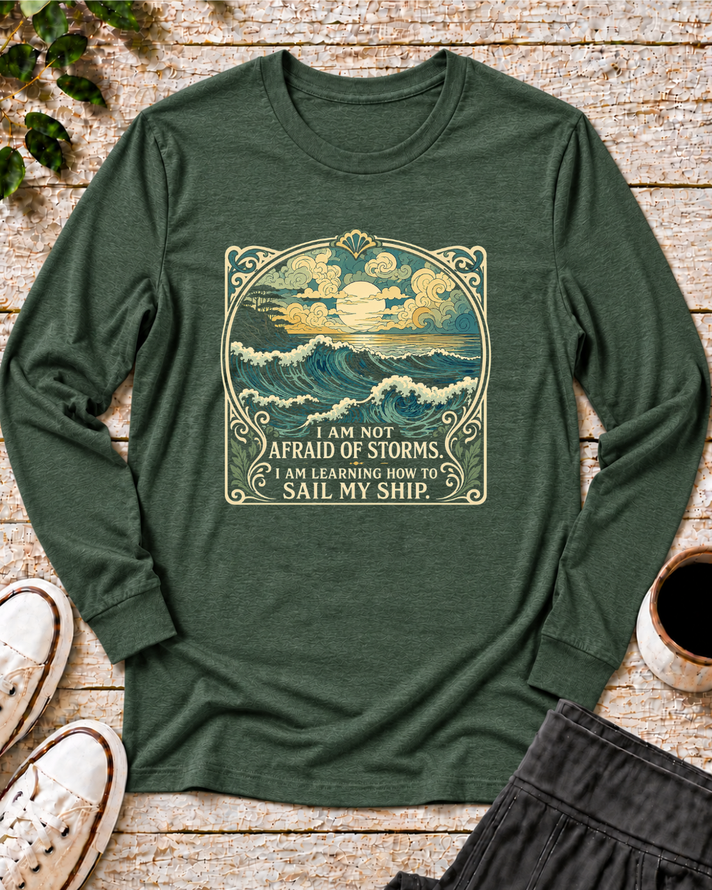 Sailing My Ship Long Sleeve T-Shirt