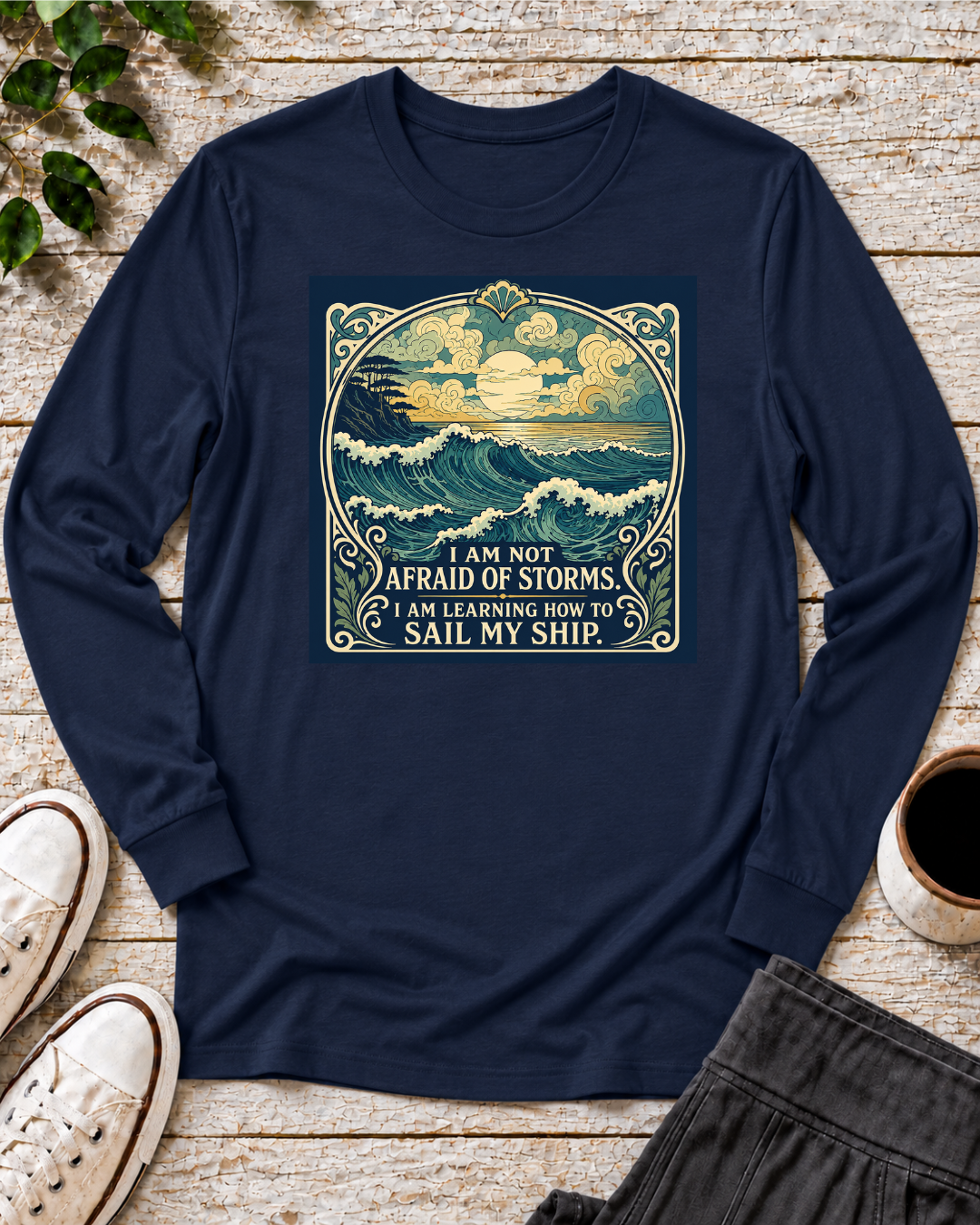 Sailing My Ship Long Sleeve T-Shirt