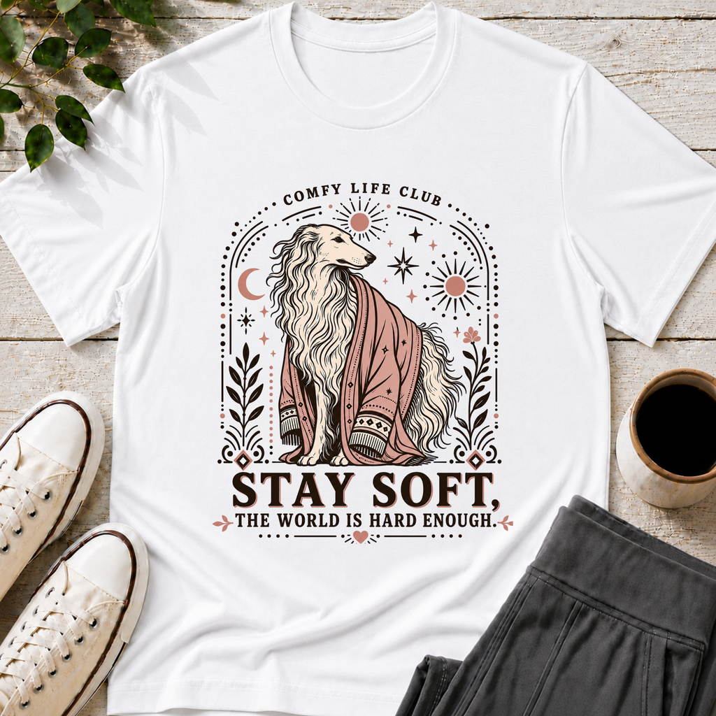Soft as a Borzoi T-Shirt