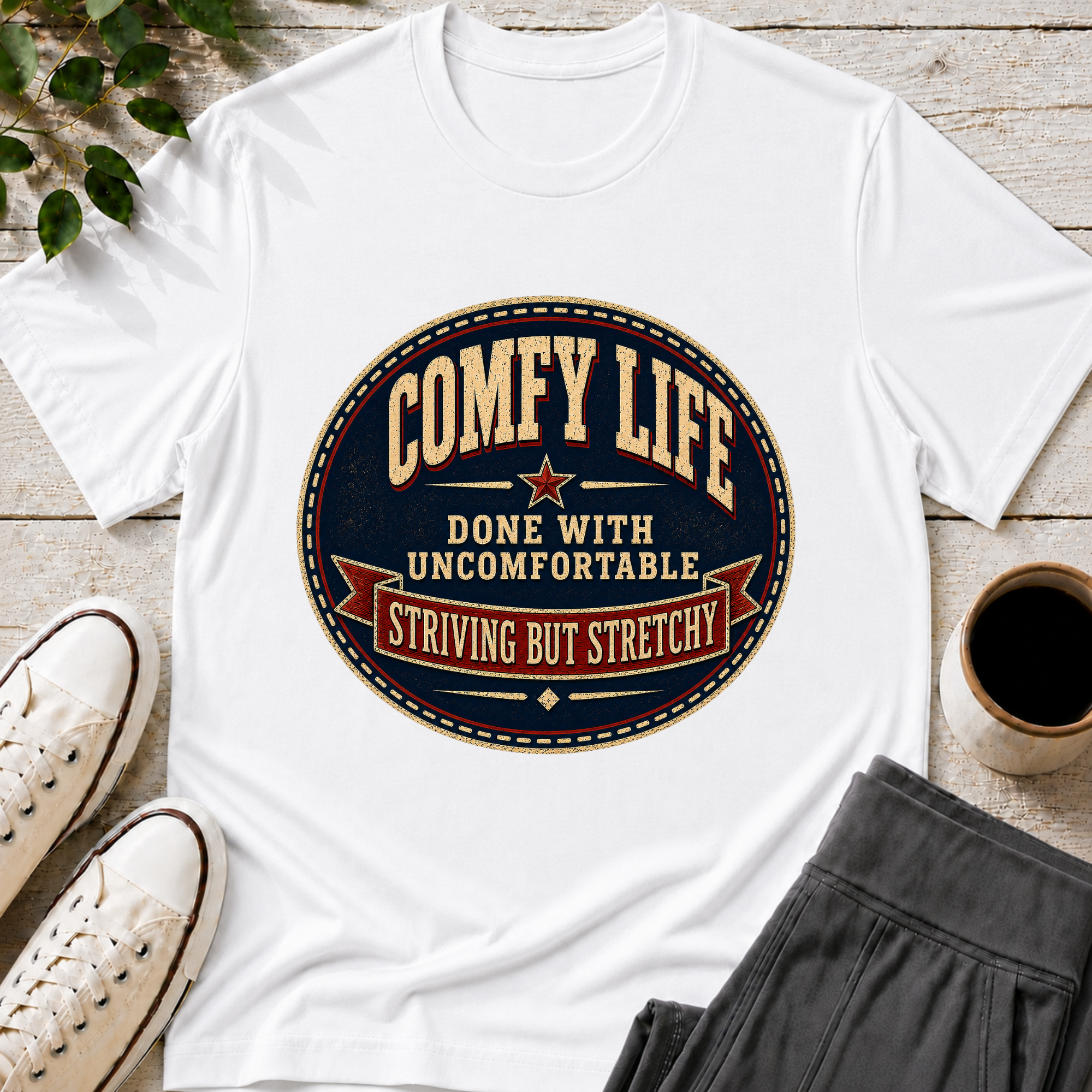 Stretchy but Striving T-Shirt