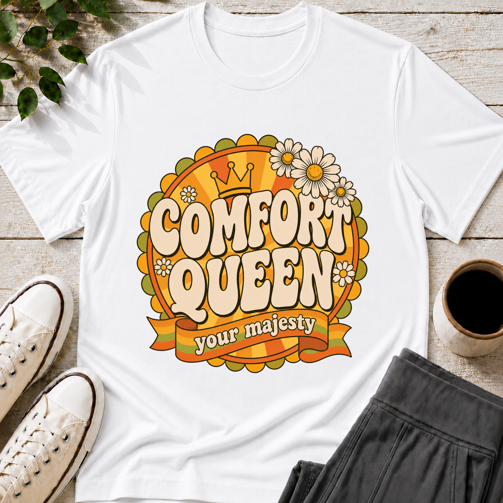 Retro Comfort Queen T-Shirt