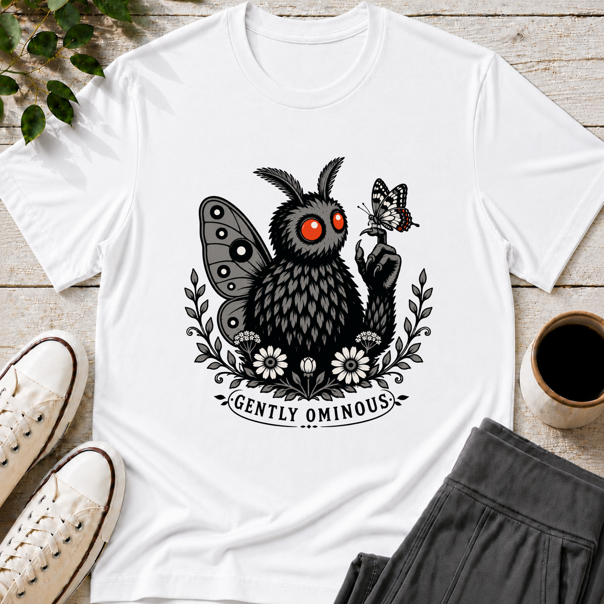 Gently Ominous Mothman T-Shirt