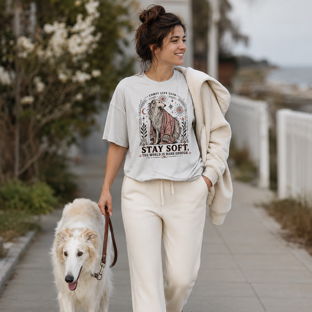 Soft as a Borzoi T-Shirt
